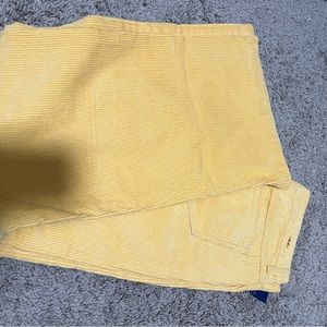 Habitual Girls Leona Wide Leg Yellow Corduroy Pants Size 14